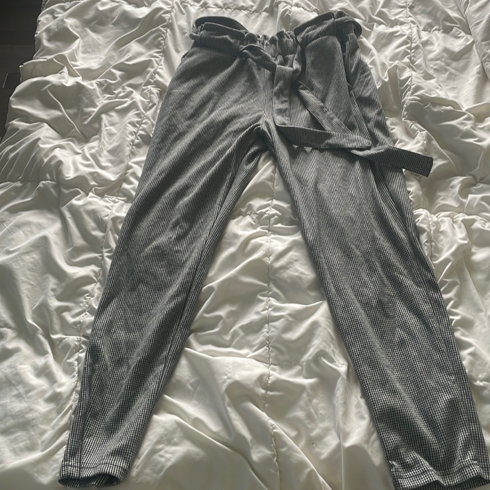 Checkered trousers